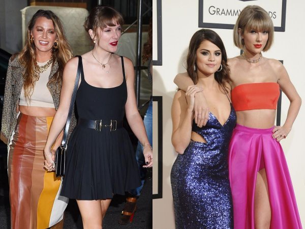 Taylor Swift s Blake Lively, Taylor Swift i Selena Gomez