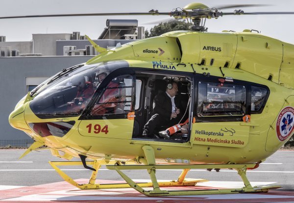 Predstavljanje Hitne helikopterske medicinske službe