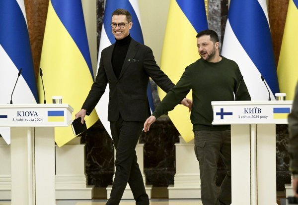 Alexander Stubb i Volodimir Zelenski