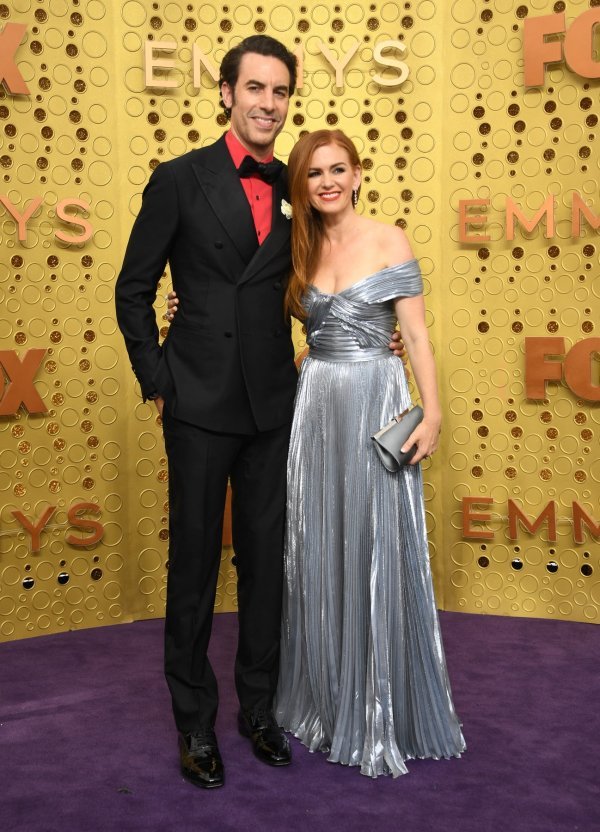 Sacha Baron Cohen i Isla Fisher