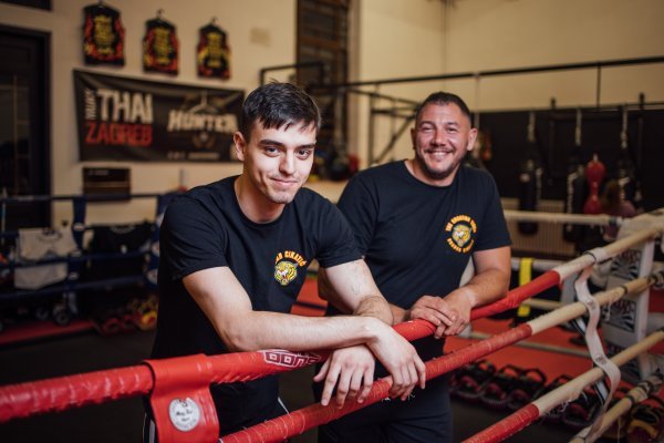 Bruno Cikatić u Kineskom paviljonu na ZV-u gdje trenira KTB Tigar Cikatić