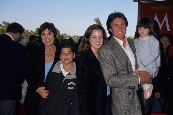 Bruce Jenner, Kris Jenner, Kendall Jenner, Robert Kardashian Jr. i Khloe Kardashian 1998. godine
