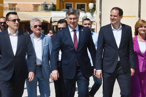 Andrej Plenković u Šibeniku