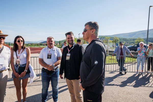 Zoran Milanović u Sinju na utakmici ragbija