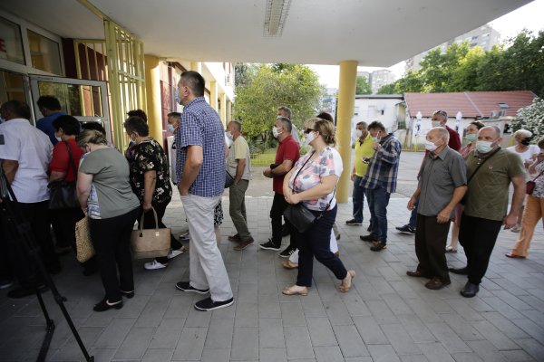 Biralište u Mostaru: Parlamentarni izbori u RH 2020.