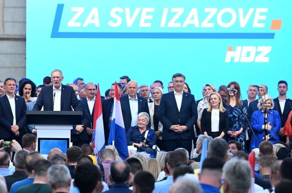Završni predizborni skup HDZ-a