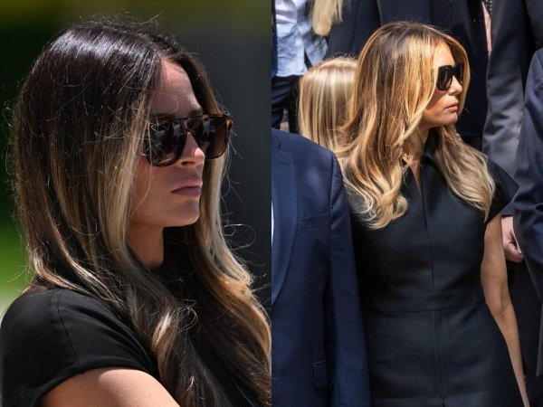 Margo Martin (lijevo) i Melania Trump (desno)