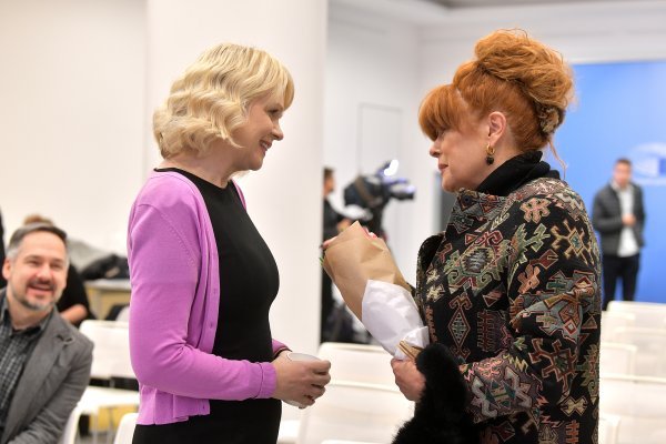 Mia Begović i Tatjana Cameron Tajči