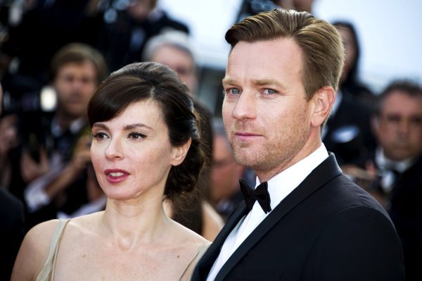 Eve Mavrakis i Ewan McGregor