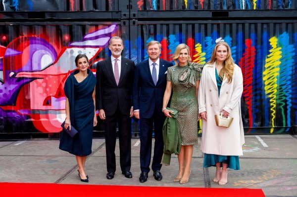 Kralj Willem-Alexander i kraljica Maxima, princeza Amalia, kralj Felipe i kraljica Letizia
