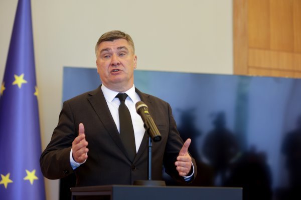 Konferencija za novinare predsjednika Zorana Milanovića
