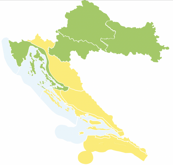 Meteoalarm za srijedu