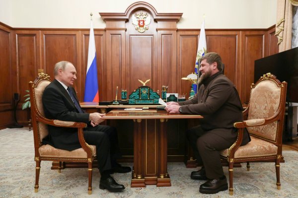 Vladimir Putin i Ramzan Kadirov