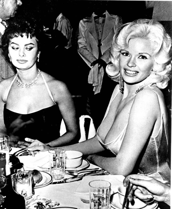Sofia Loren i Jayne Mansfield