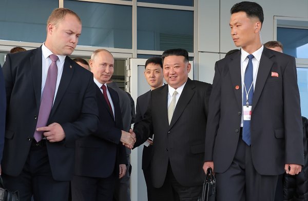 Vladimir Putin i Kim Jong Un