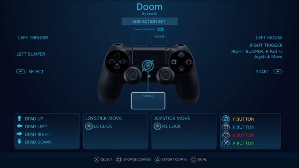 DualShock 4 će biti moguće konfigurirati unutar Steama Valve