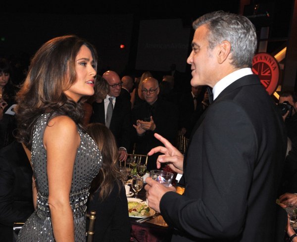 Salma Hayek i George Clooney 2013. na dodjeli BAFTA nagrada