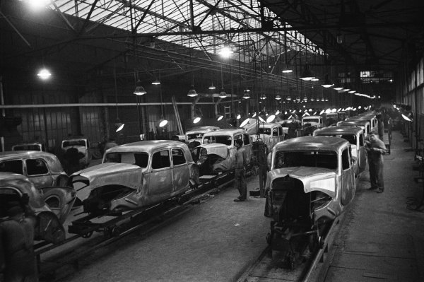 Traction Avant montažna linija na Quai de Javel