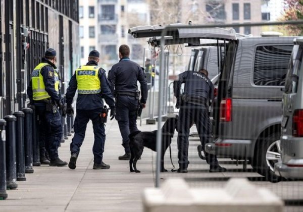 Policija dežura u Malmeu