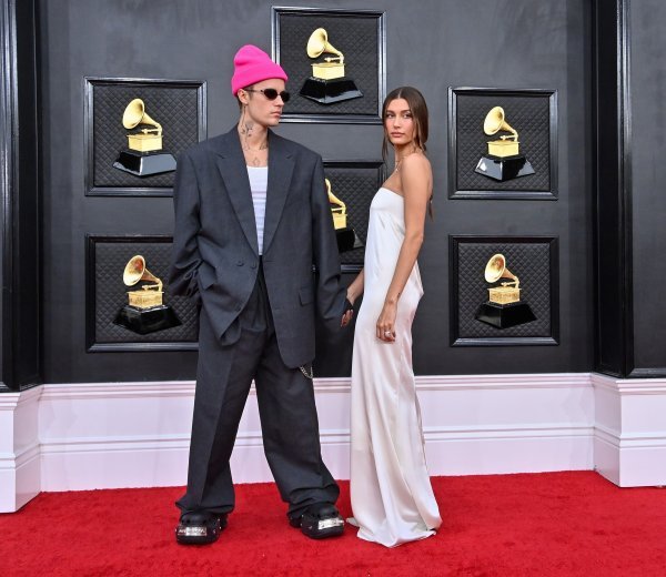 Justin i Hailey Bieber na dodjeli Grammyja