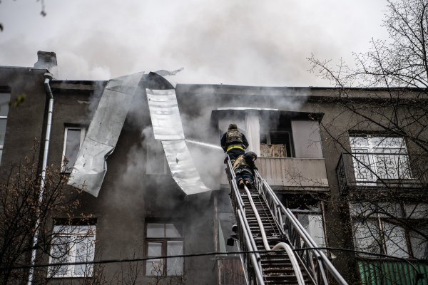 Ruski raketni napad na centar Harkiva