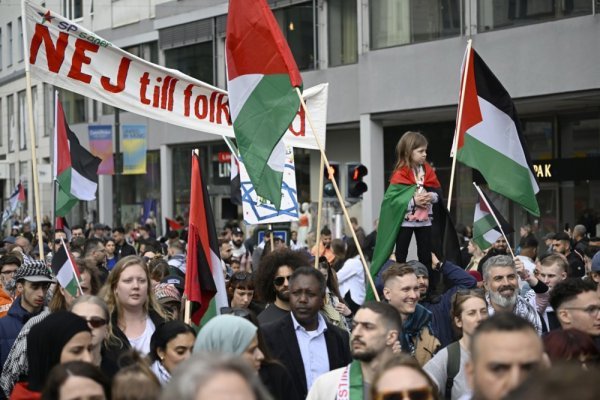 Prosvjed u Švedskoj