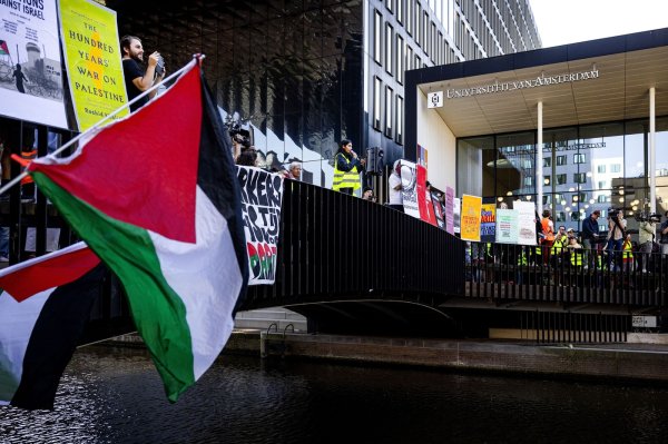 Pro-palestinski prosvjed u Amsterdamu