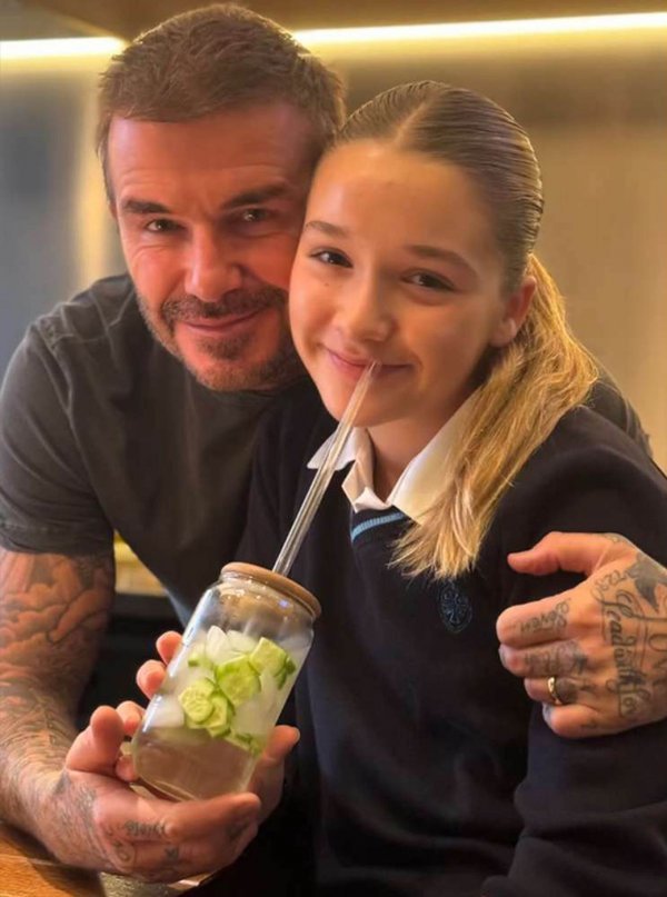 David i Harper Beckham