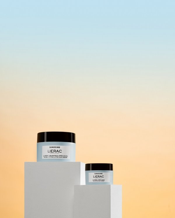 LIERAC SUNISSIME BEAUTIFYING AFTER SUN CREAM i AFTER SUN SORBET