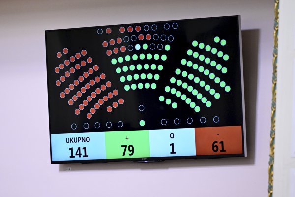 Izglasano povjerenje Vladi HDZ-a i DP-a