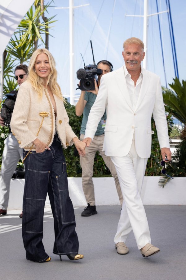 Sienna Miller i Kevin Costner