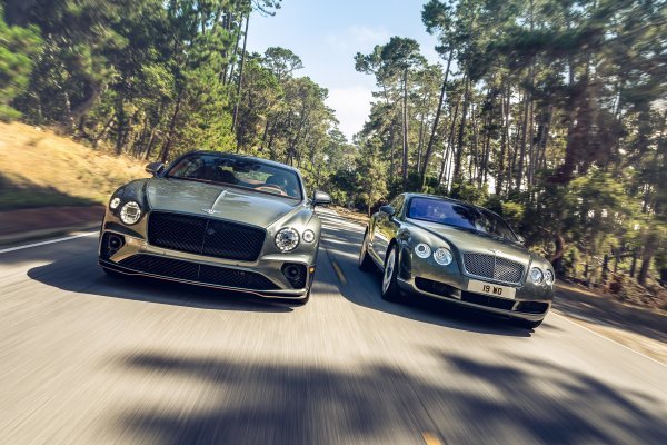 Bentley Continental GT - prva i treća generacija