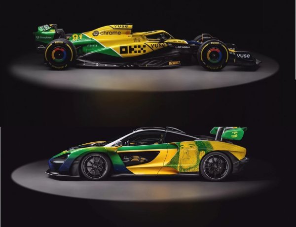 McLaren Formula 1 Team i  Ayrton Senna