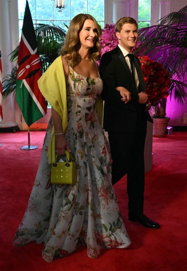 Melinda French Gates sa sinom Roryjem