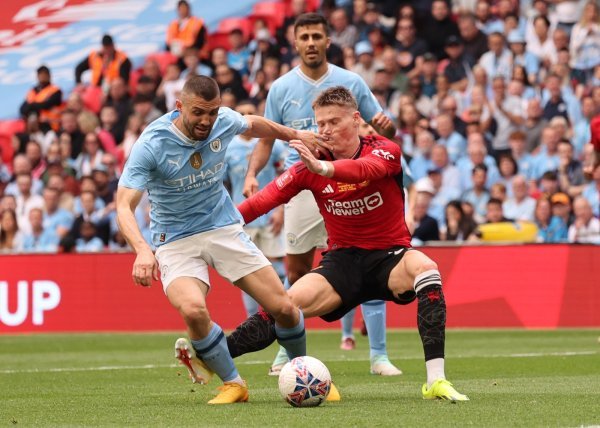 Manchester City - Manchester United 1:2 (finale FA kupa)