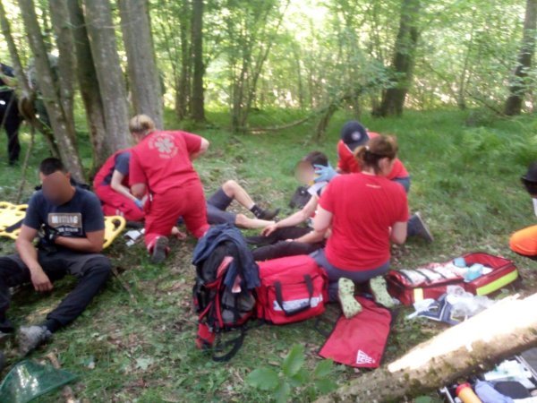 Izvlačenje unesrećenih prilikom pada zrakoplova