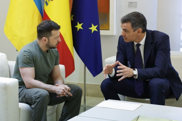 Volodimir Zelenski, Pedro Sanchez