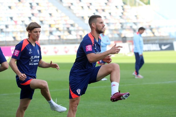 Rijeka - Trening  hrvatske nogometne reprezentacije na stadionu HNK Rijeka, 27.5.2024.