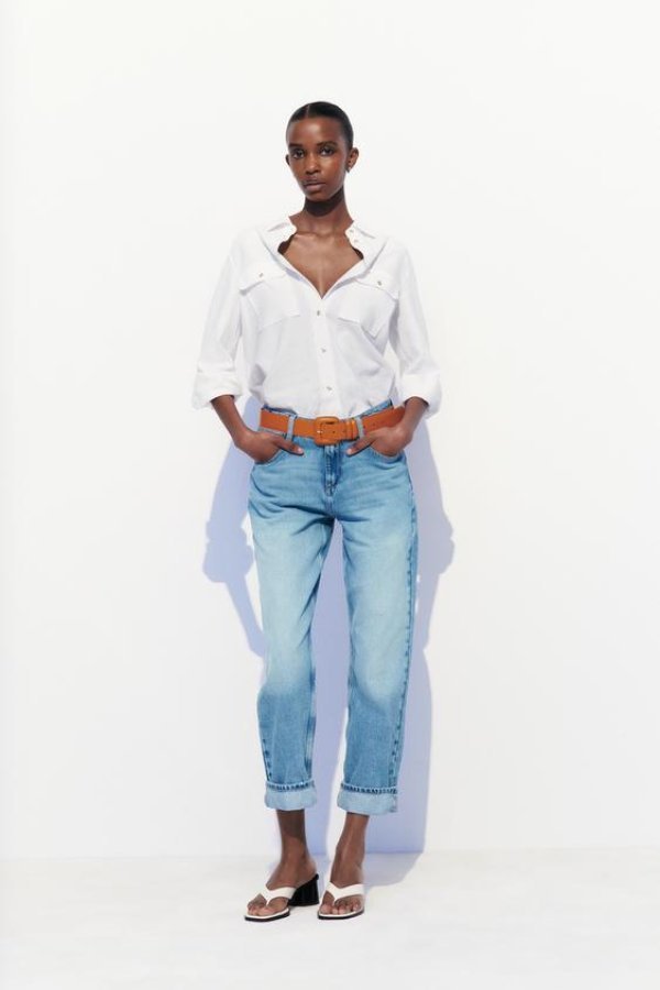 Podvrnute traperice iz Zare