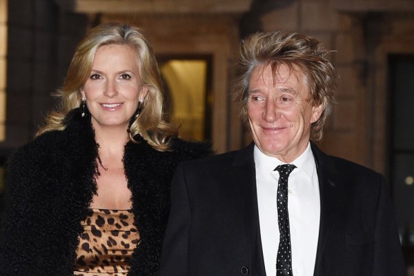 Rod Steward i Penny Lancaster