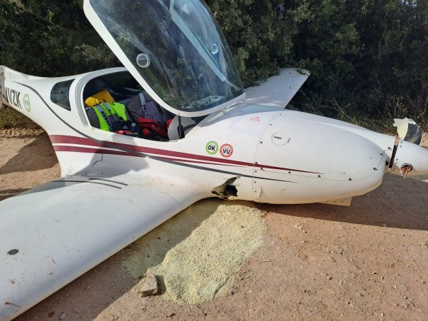 Pad malog aviona na Hvaru