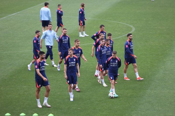 Hrvatska nogometna reprezentacija, trening, Rijeka, 30.5.2024.