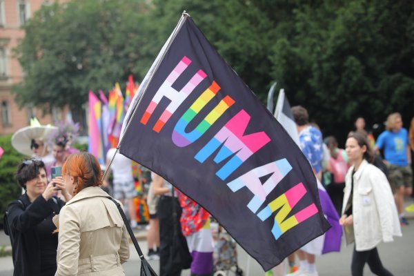 Okupljanje sudionika 23. Zagreb Pridea, središnje nacionalne Povorke ponosa LGBTIQ zajednice