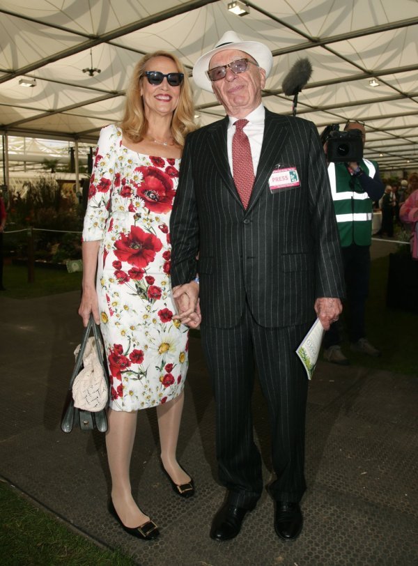 Rupert Murdoch i Jerry Hall
