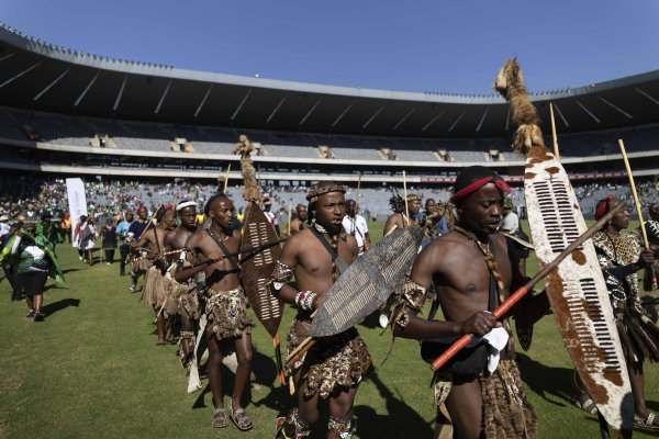 Predizborni skup stranke MK Jacoba Zume