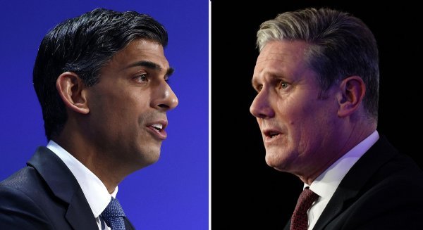 Rishi Sunak i Keir Starmer