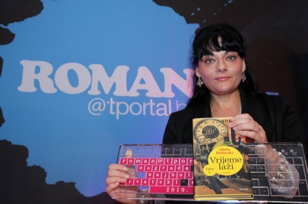 Sibila Petlevski na dodjeli nagrade 2010.