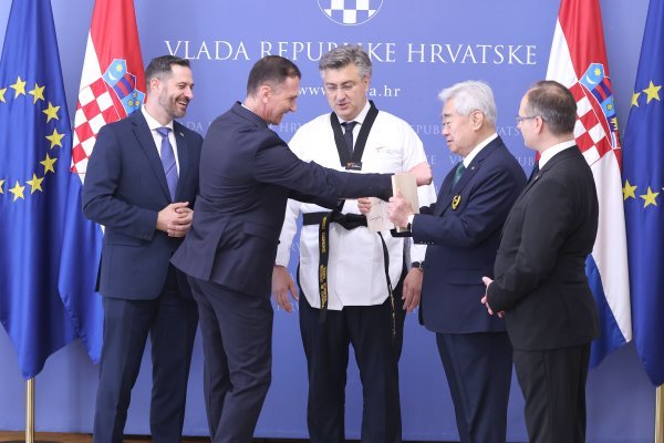 Plenković primio izaslanstvo Svjetske taekwondo federacije