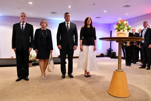 Predsjednik Hrvatske Zoran Milanović i njegova supruga, prof.dr.sc. Sanja Musić Milanović