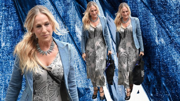 Sarah Jessica Parker na setu serije 'I tek tako...'